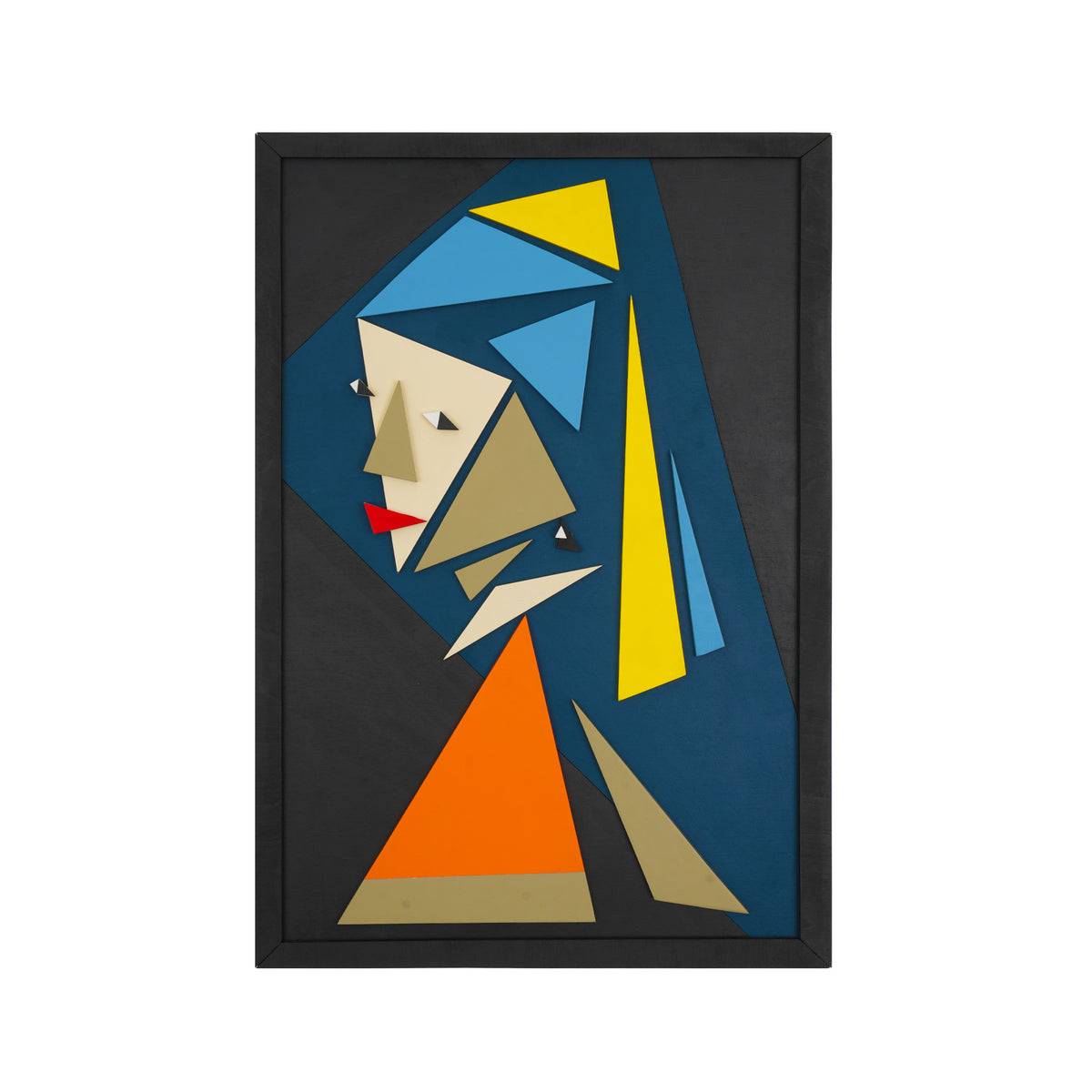 LD Wood - Woman with an earring