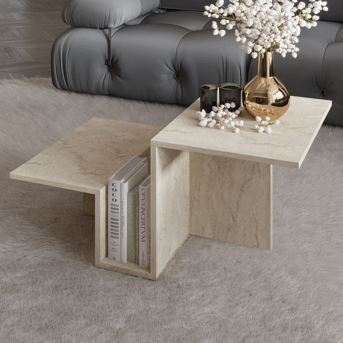 Relinda Couchtisch 90/45/50 cm