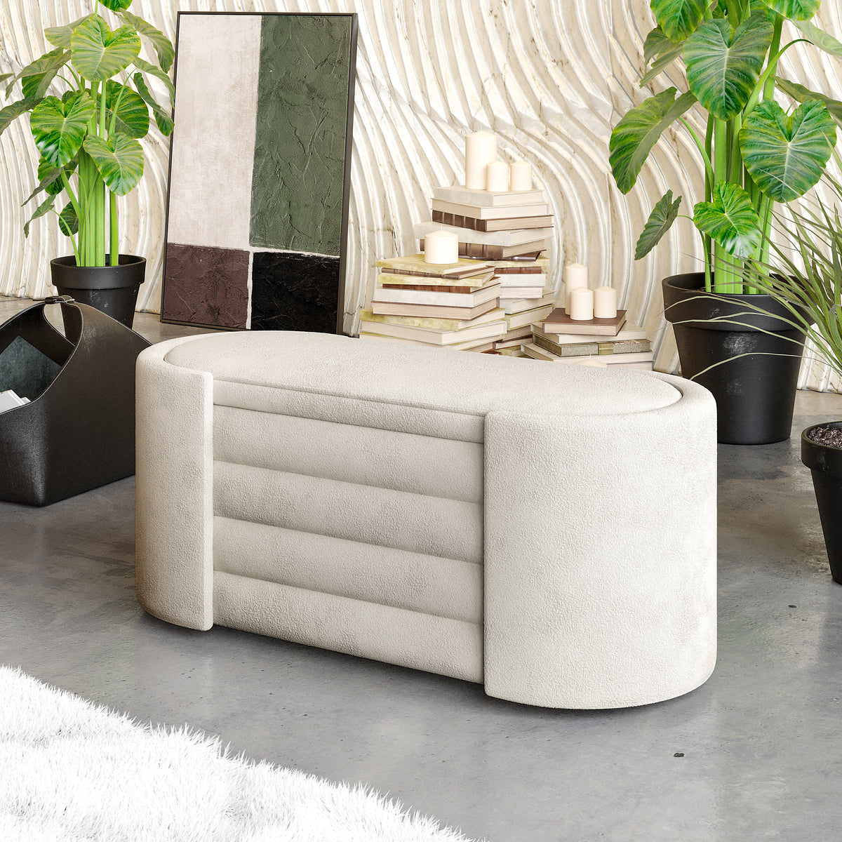 Rosita Sitzbank mit Truhe 105/42/42 cm