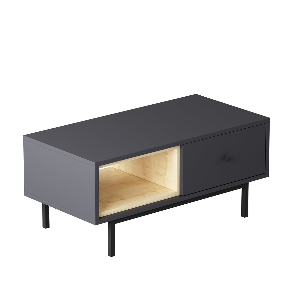 Naturel Couchtisch 90/45/40 cm