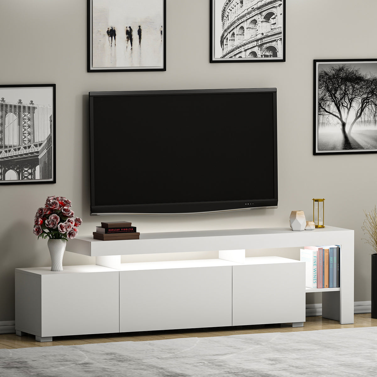 Beliz TV-Schrank in 192/53/37 cm