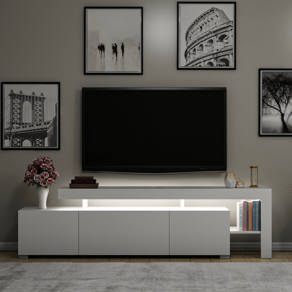 Beliz TV-Schrank in 192/53/37 cm