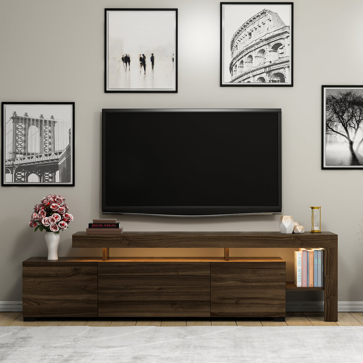 Beliz TV-Schrank in 192/53/37 cm