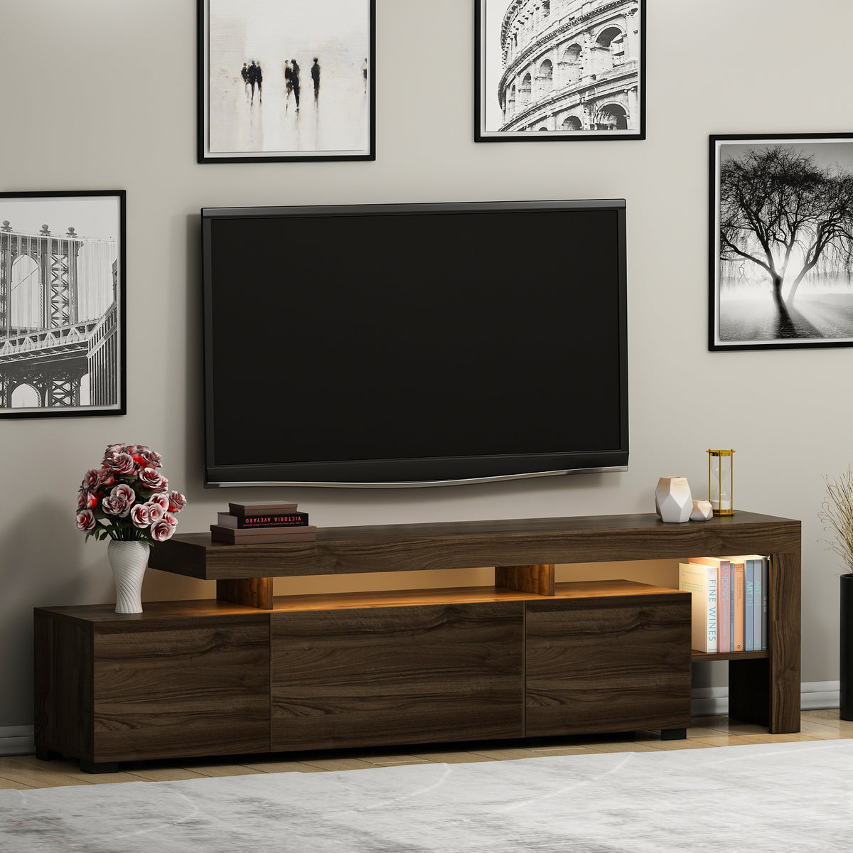 Beliz TV-Schrank in 192/53/37 cm