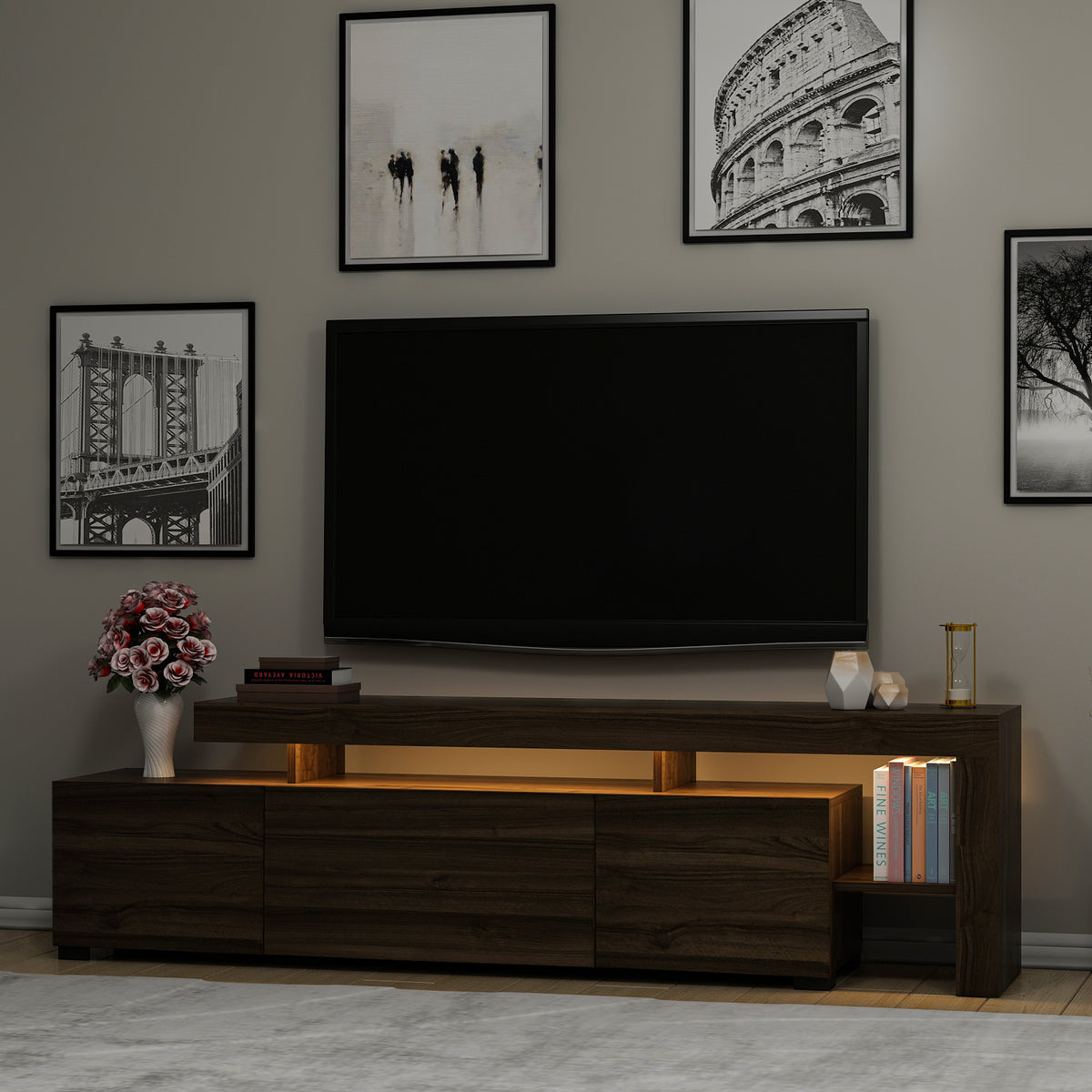 Beliz TV-Schrank in 192/53/37 cm