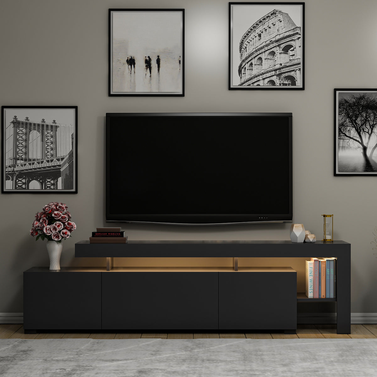 Beliz TV-Schrank in 192/53/37 cm