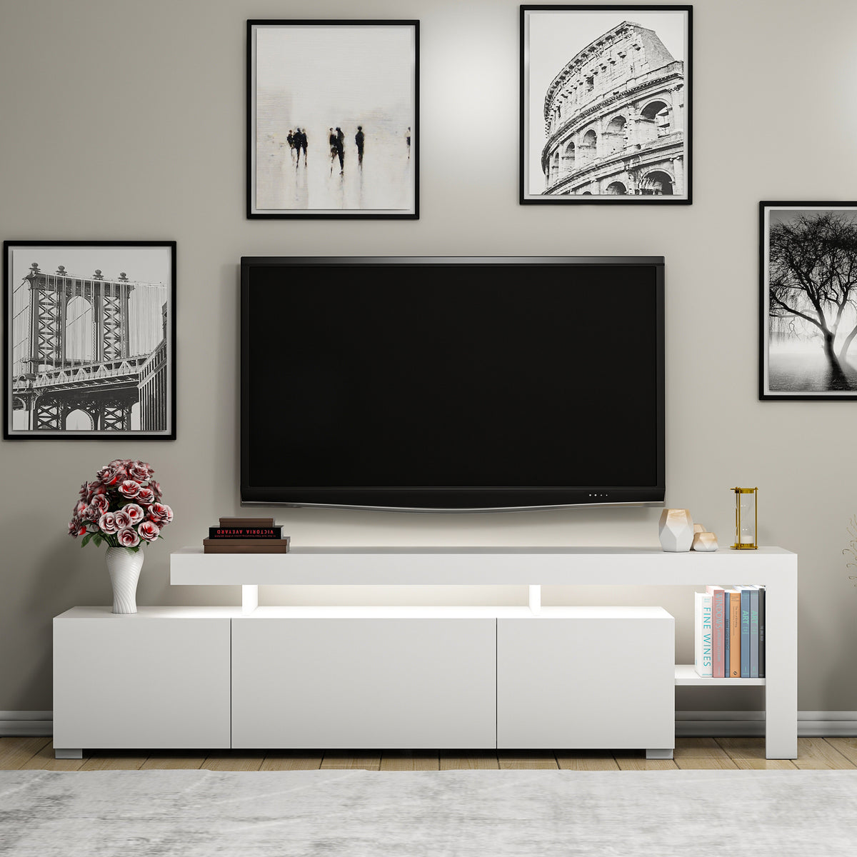 Beliz TV-Schrank in 192/53/37 cm