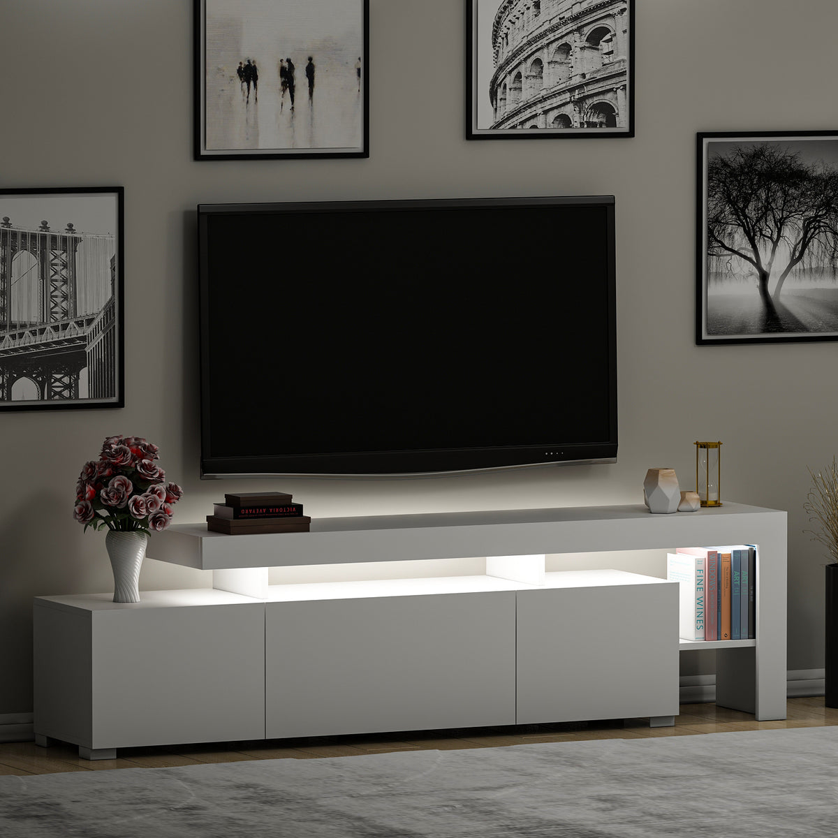 Beliz TV-Schrank in 192/53/37 cm