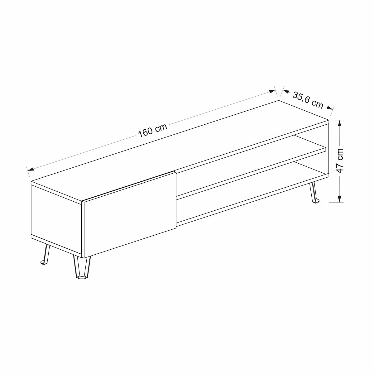 Bliss Tv-Schrank