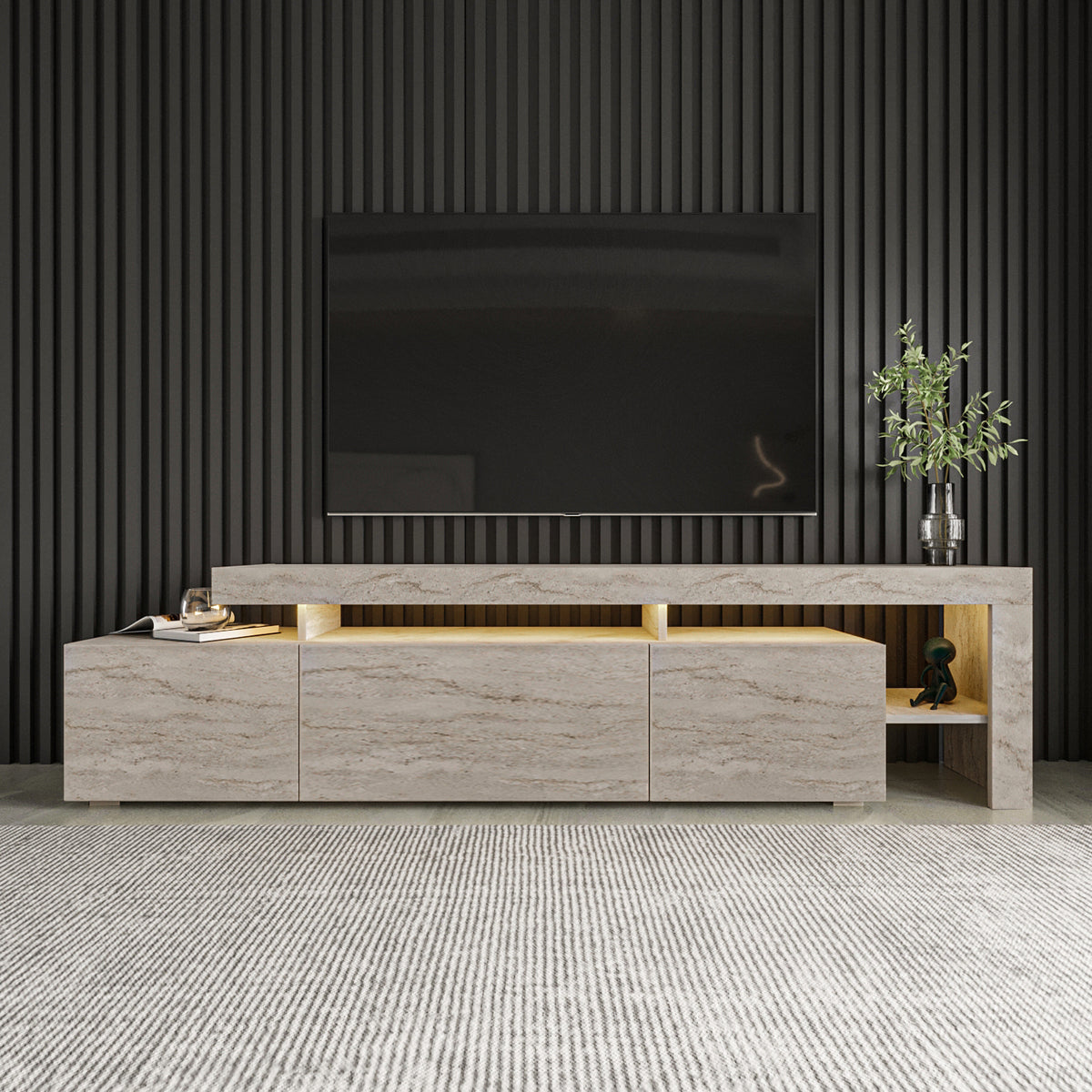 Beliz TV-Schrank in 192/53/37 cm