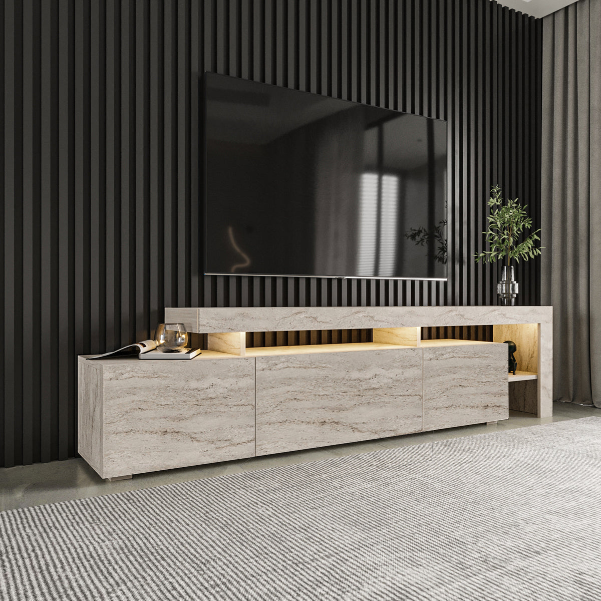 Beliz TV-Schrank in 192/53/37 cm