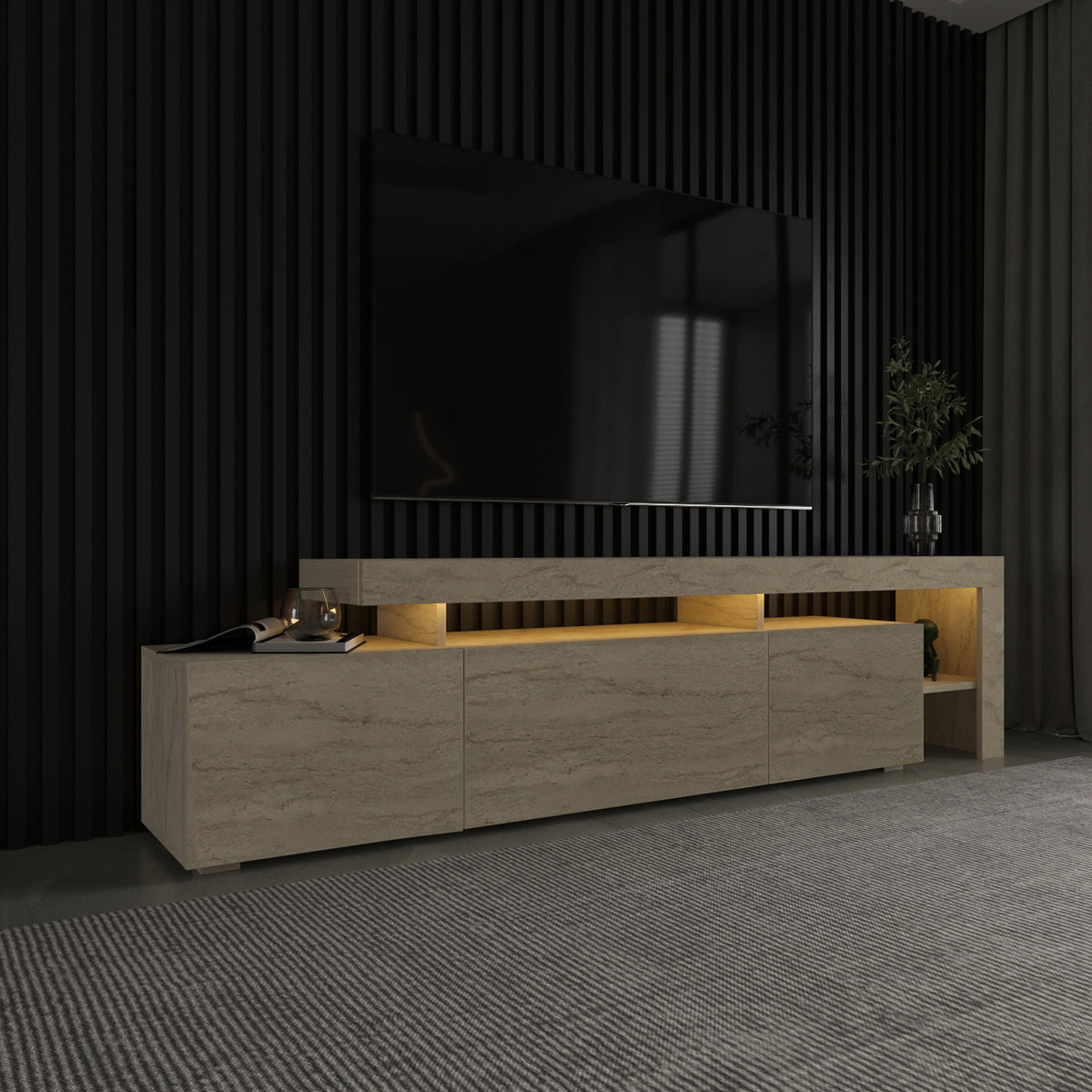 Beliz TV-Schrank in 192/53/37 cm