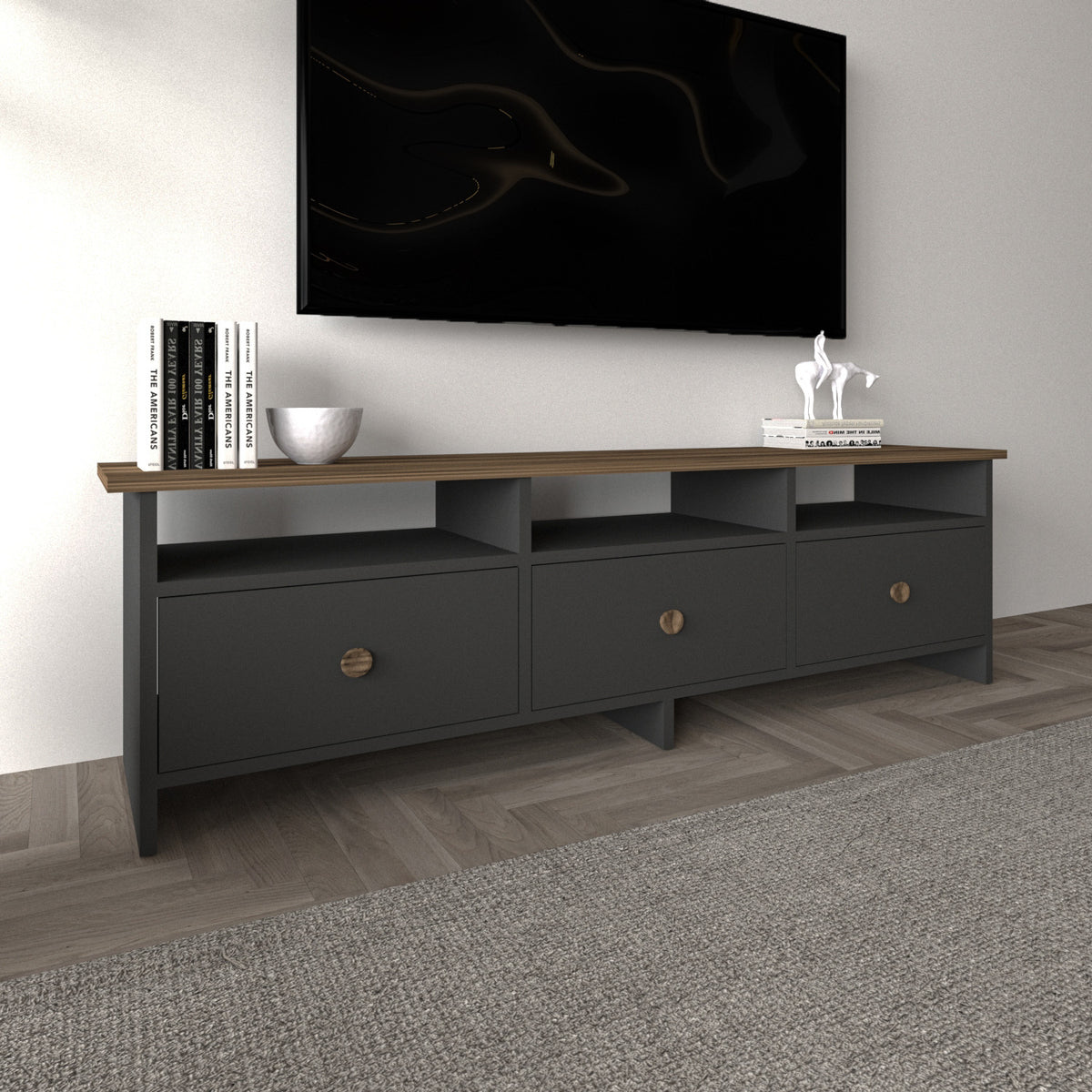 Oslo TV-Ständer in 150/47/36 cm