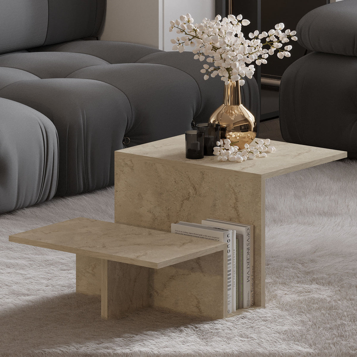 Relinda Couchtisch 90/45/50 cm