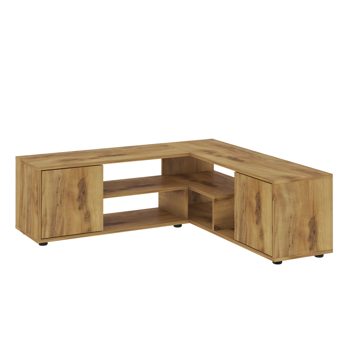 Rosa TV-Ständer in 125/40/120 cm