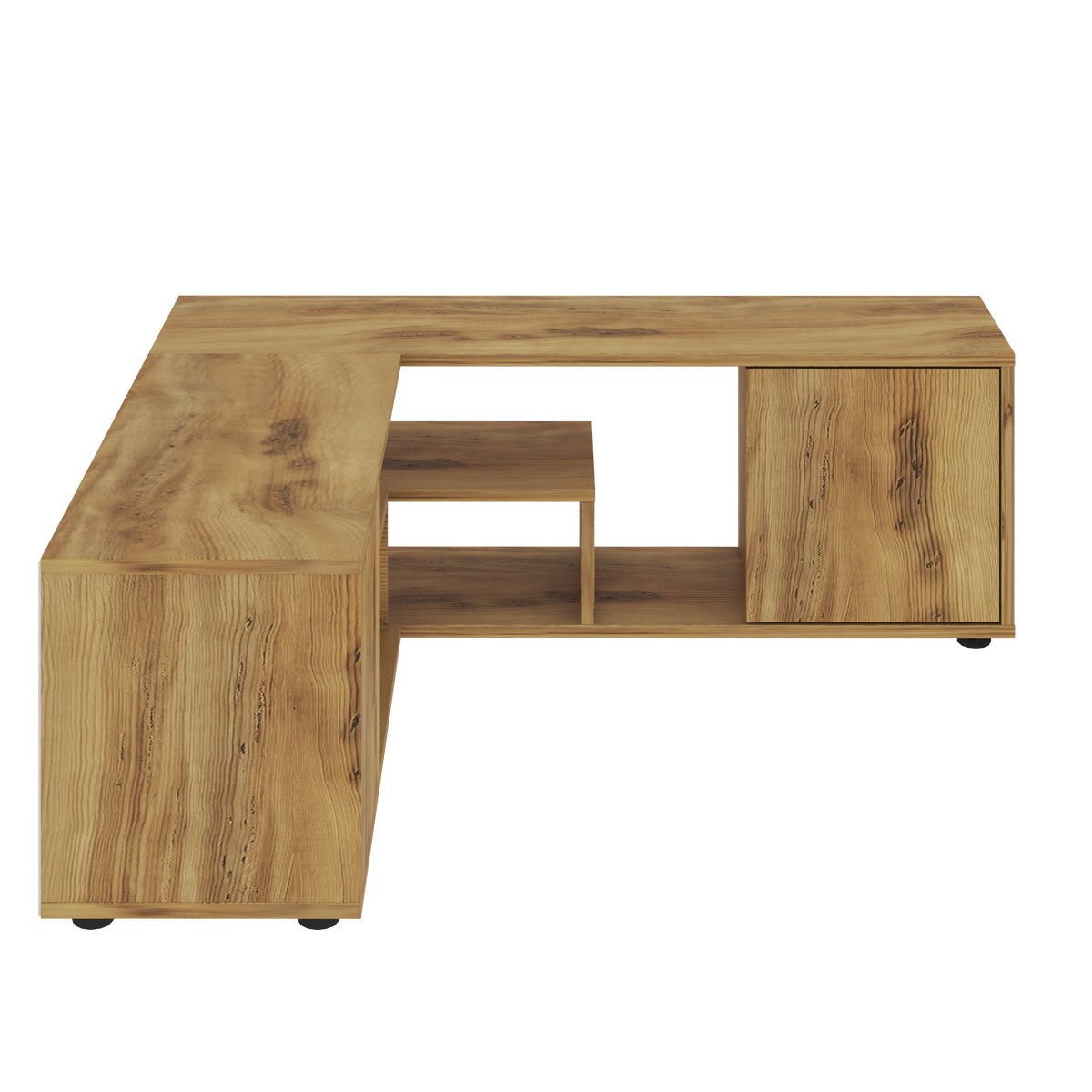 Rosa TV-Ständer in 125/40/120 cm