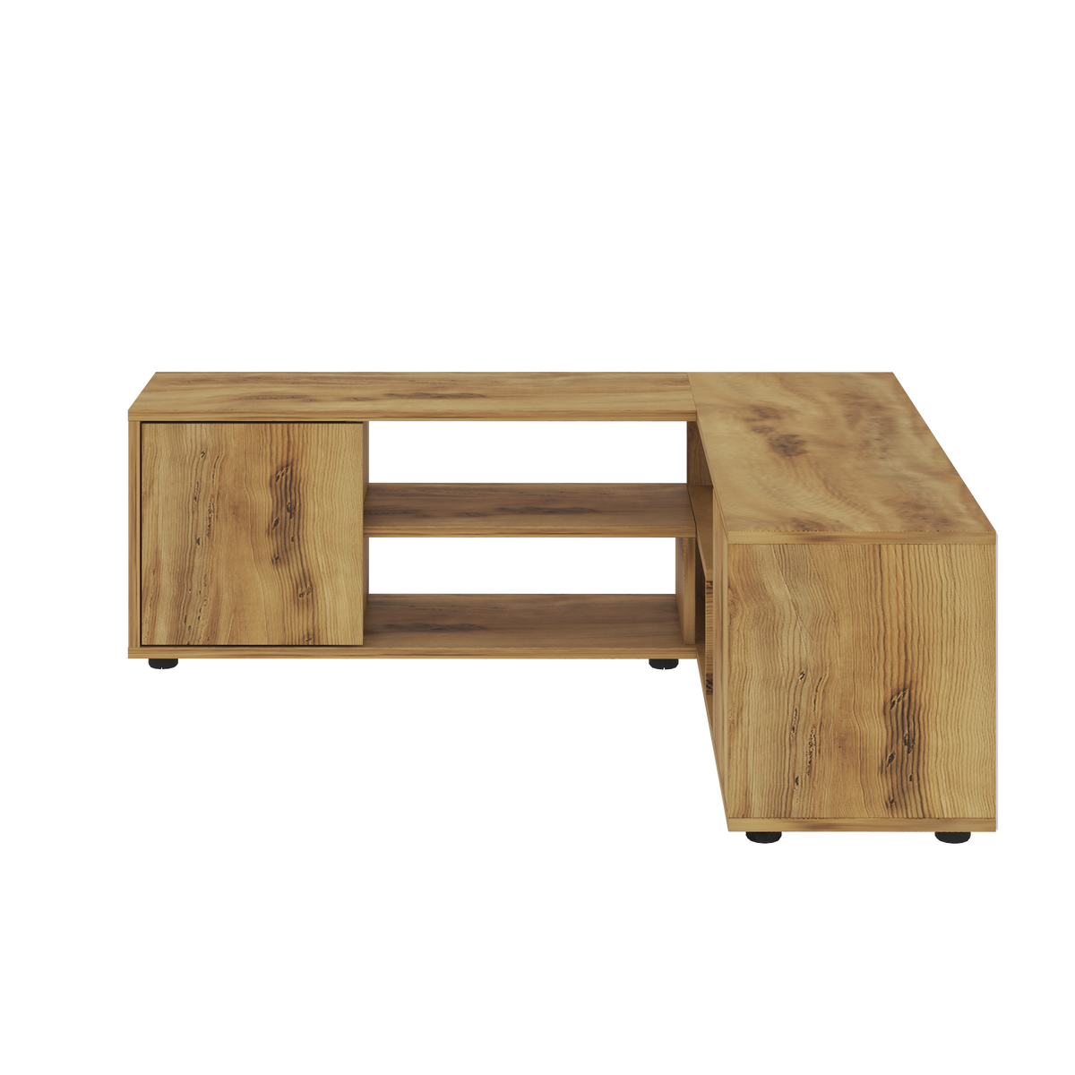 Rosa TV-Ständer in 125/40/120 cm