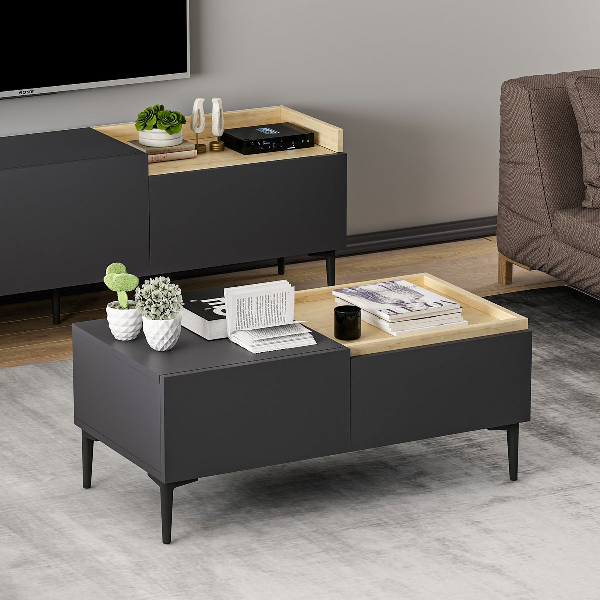 Mia Couchtisch 92/45/39 cm