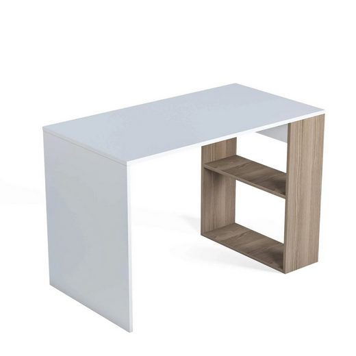 Schreibtisch Industrial Design Eiche Schwarz